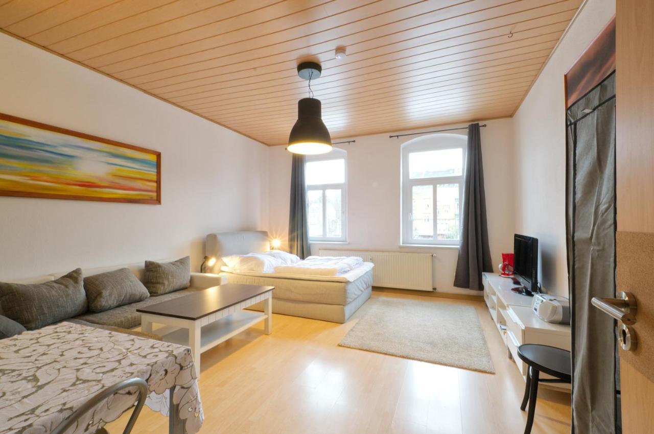 Ferienwohnung Am Busbahnhof Annaberg-Buchholz Eksteriør bilde